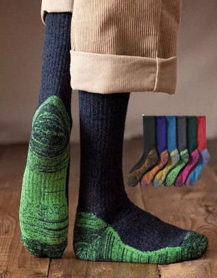 Men EU39-EU44 Winter Wool Warm Thick Outdoor Thermal Crew Socks S36